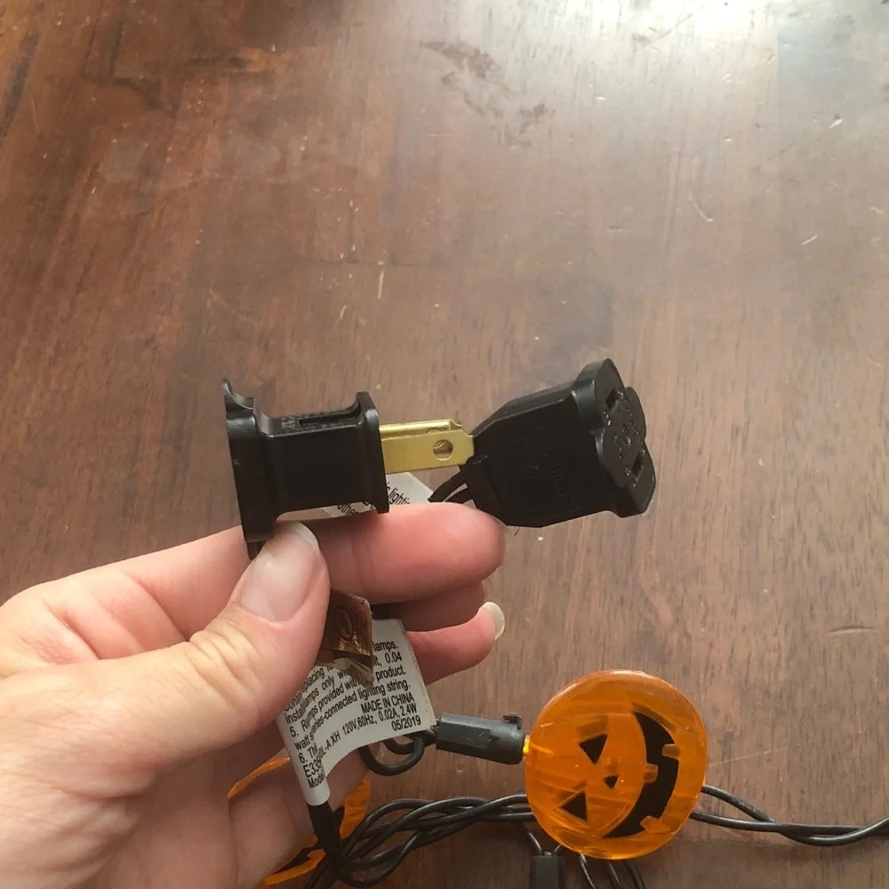 🥧 Halloween Pumpkin String of Lights